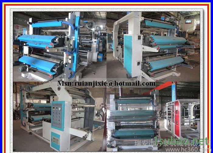 四色柔版印刷机 四色印刷机 4色凸版印刷机图2