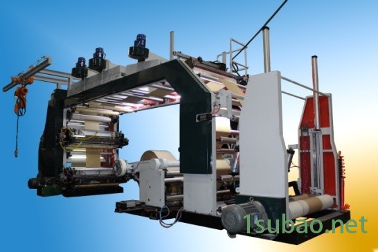 专业定制1-10色胶（柔）版印刷机图3