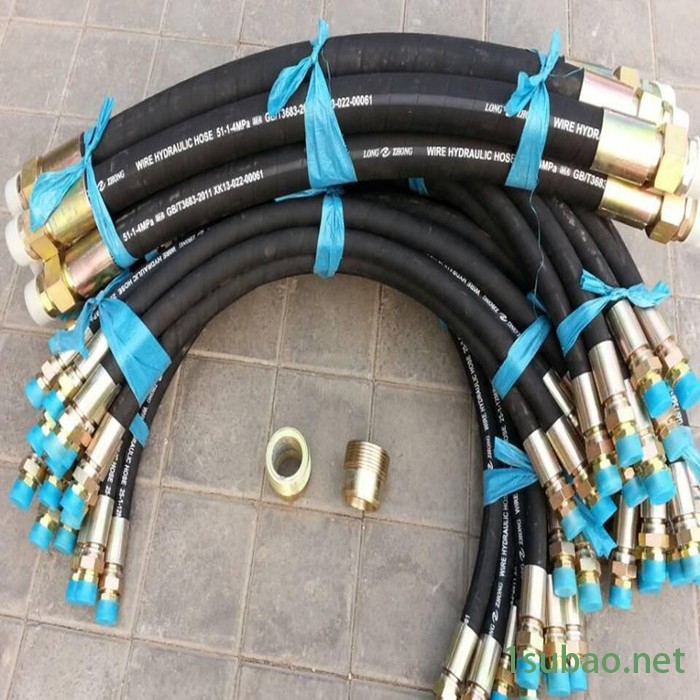 输油高压胶管总成 输油液压支架胶管 煤矿液压接头胶管 导热油高压胶管 超然橡塑图2