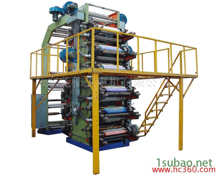 印刷机械 供应十二色胶版/柔版自动卷筒印刷机 WS-812图2