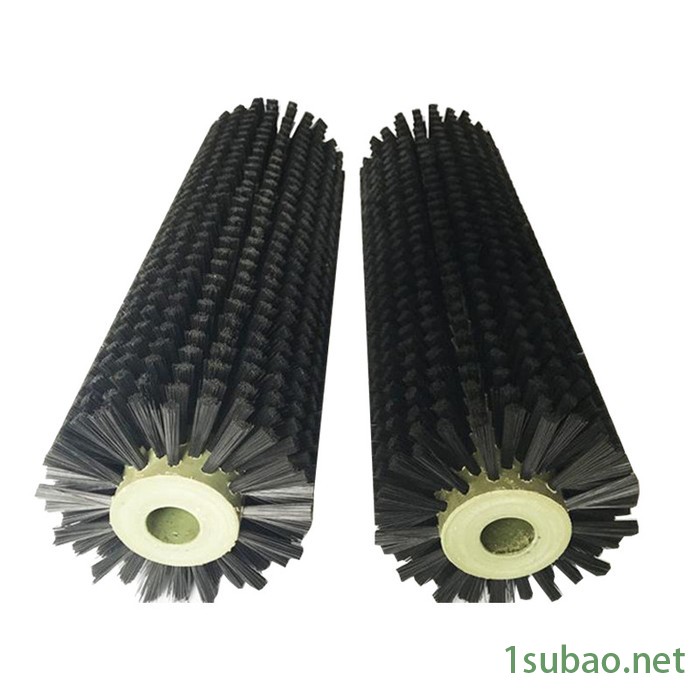 工业毛刷辊 超声波清洗机毛刷辊 钢板酸洗线毛刷辊 木地板油漆线拉丝机涂油刷辊 磨料丝毛刷辊 抛光除锈滚筒刷图8