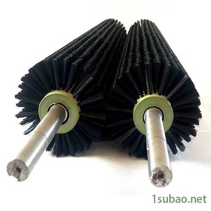 工业毛刷辊 超声波清洗机毛刷辊 钢板酸洗线毛刷辊 木地板油漆线拉丝机涂油刷辊 磨料丝毛刷辊 抛光除锈滚筒刷图4