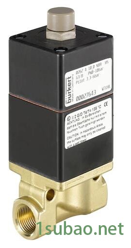 Bürkert两位两通比例阀3280图8