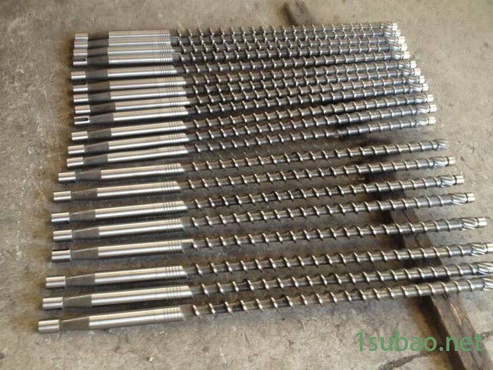 吹塑机螺杆公司_注塑机螺杆止逆环_65熔喷布机单螺杆图6