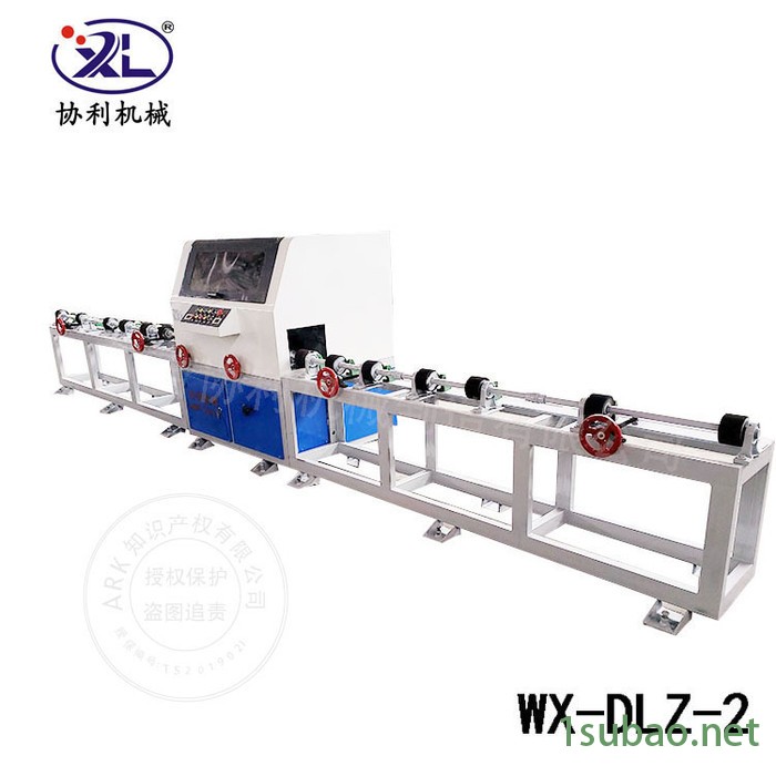 多工位圆管抛光机 空心管外圆拉丝机 太阳能管除锈研磨机设备图5