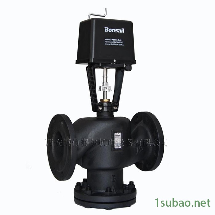 VAF40.40+FA9530+PT100 比例阀控制器 减压调节阀 电动阀门控制器  单双座调节阀 智能电动调节阀图3