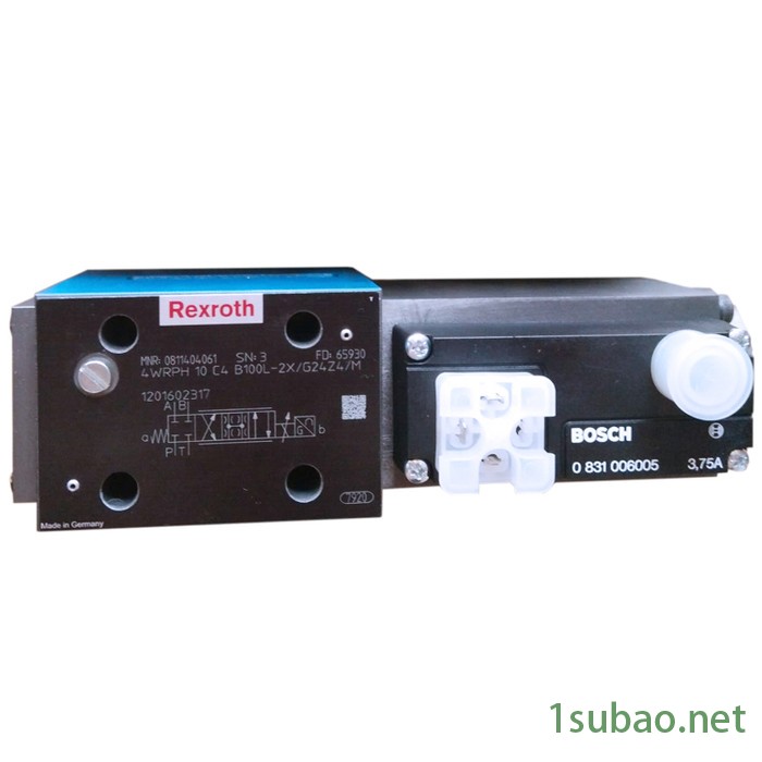 ** 力士乐比例阀4WREE6V08-16-32-2X-G24K31-A1V液压阀图2