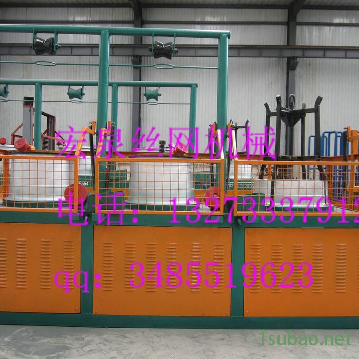 供应钢筋拉丝机 镀锌流水线槽 减速机图4