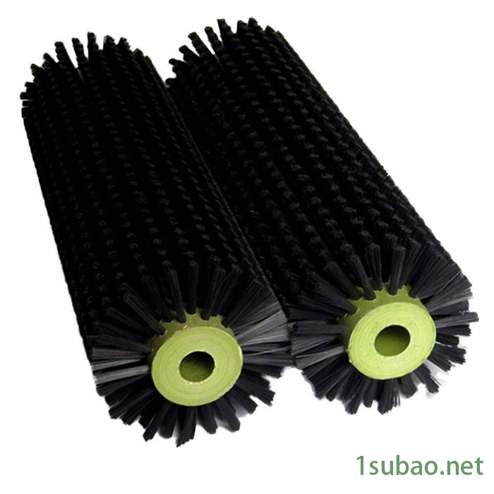 逆风毛刷辊 刷辊 工业尼龙丝滚刷 机械清洗机清洗刷辊 钢丝缠绕螺旋毛刷辊 钢板酸洗线刷辊 木地板拉丝机刷辊 可加工定制图8