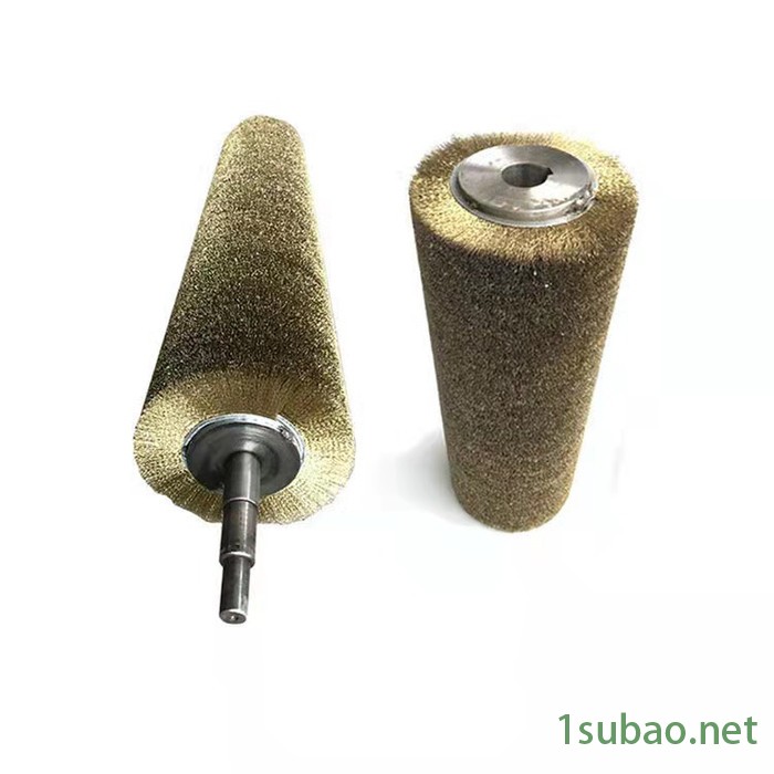 逆风毛刷辊 刷辊 工业尼龙丝滚刷 机械清洗机清洗刷辊 钢丝缠绕螺旋毛刷辊 钢板酸洗线刷辊 木地板拉丝机刷辊 可加工定制图5