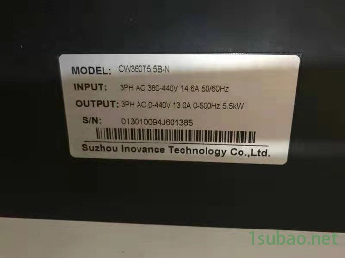 Inovance/汇川CW360T2.2B-N变频器现货汇川拉丝机专用变频器图2