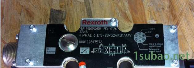 德国REXROTH   4WRA6E1-07-2X/G24K4/V比例阀图8