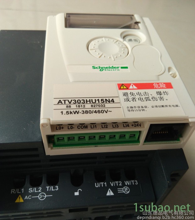 厂供 施耐德 1.5KW 变频器 ATV303HU15N4 三相380-460V 原装图2