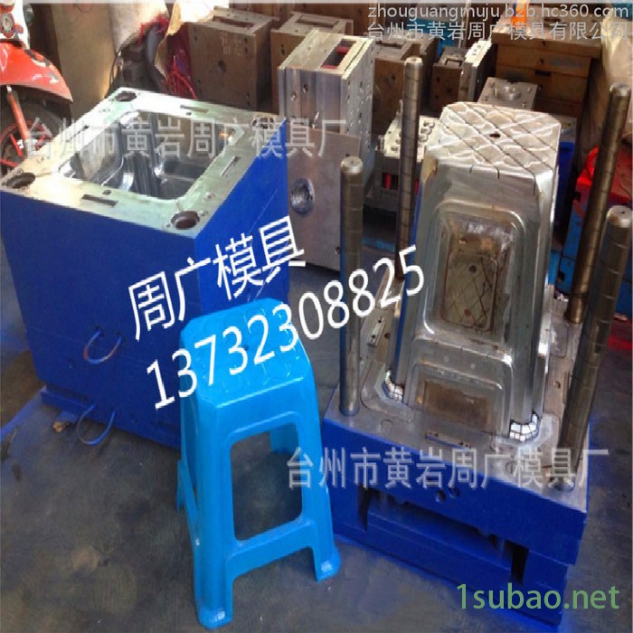 台州黄岩家居凳子注塑模具 塑胶凳子模具设计加工座凳模具图6