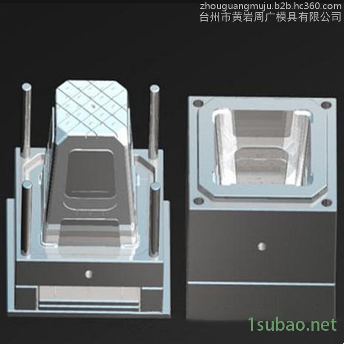 台州黄岩家居凳子注塑模具 塑胶凳子模具设计加工座凳模具图5