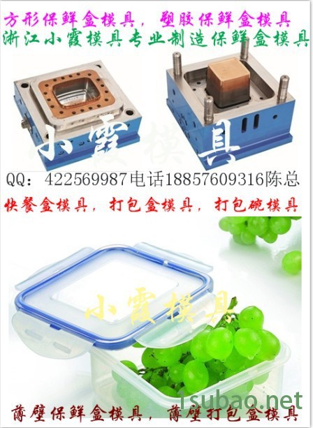 请问保鲜盒注塑模具公司图4