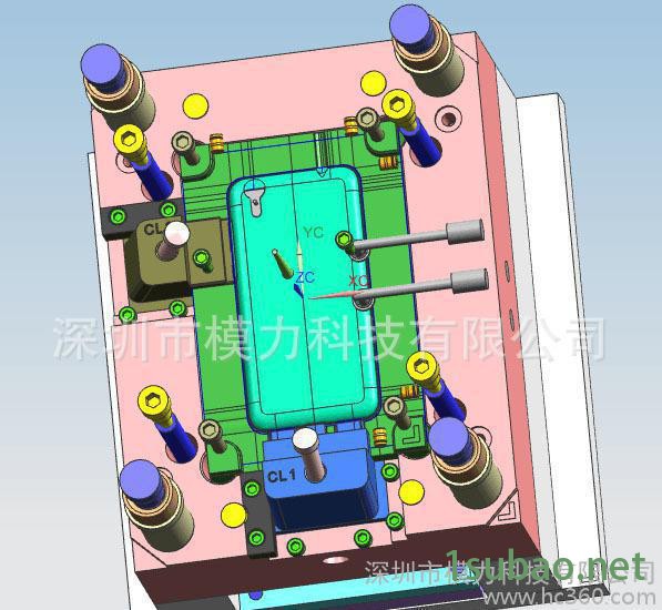深圳地区龙岗新生注塑模具 手机模具 保护套模具  模具生产图3