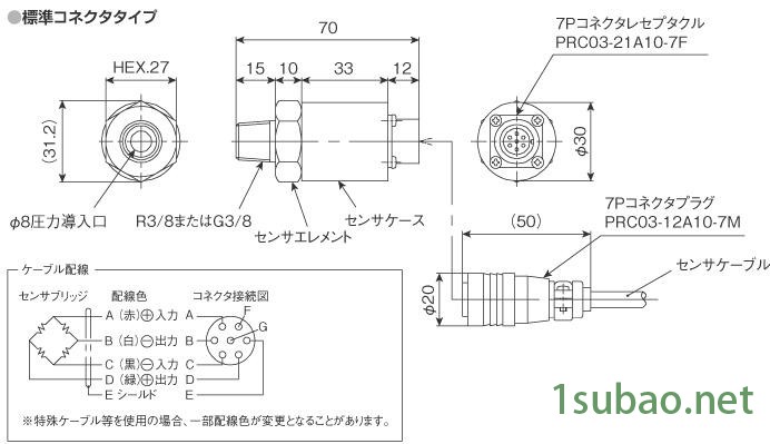 VALCOM压力传感器VPNPR(G)图3