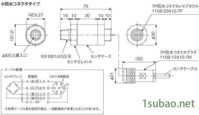 VALCOM压力传感器VPNPR(G)图2