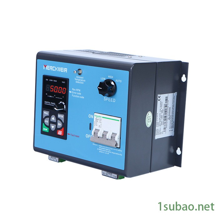 默克韦尔MK800F系列工业大风扇变频器380V/4.0KW 工业大风扇永磁同步变频器，质保18月，工业级配置，即插即用图5