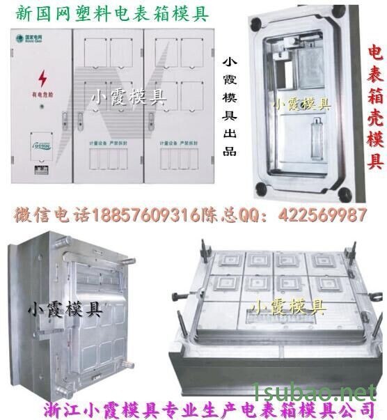 大型注塑模具 新国网三相九电表箱模具厂家地址图3
