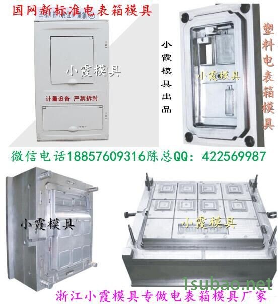 浙江注塑模具 国网新标准三相2电表箱模具小霞地址图6
