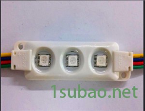 LED三灯贴片防水注塑模组图2