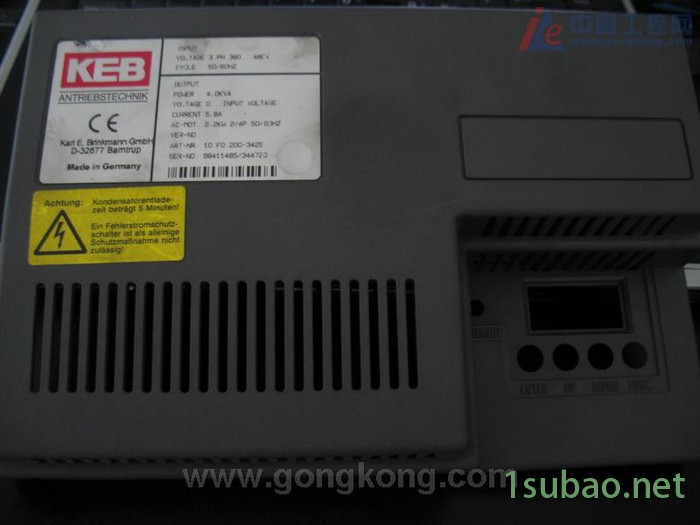 05B6A0A-6A01科比变频器参数图4