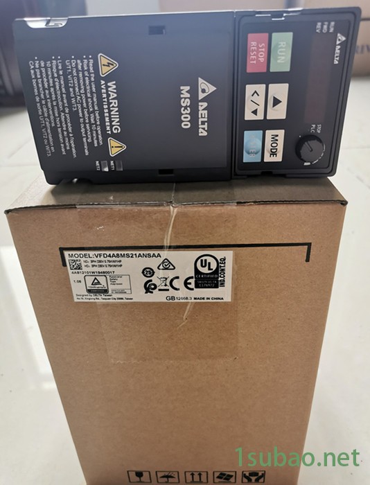 台达变频器  0.4KW220V  VFD2A8MS21ANSAA，MS300 0.4KW—22KW图3