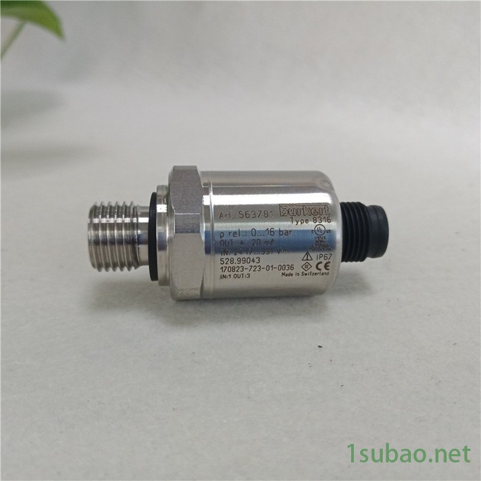 burkert宝德压力传感器8316原装00563780 00563777图3