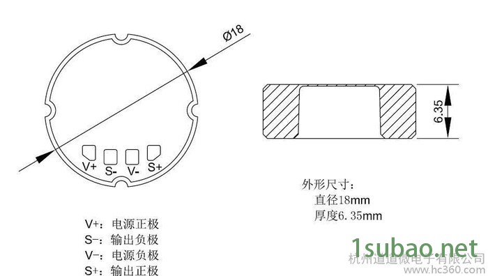 PPS-400-01/400bar陶瓷压力芯体/陶瓷压力传感器图3