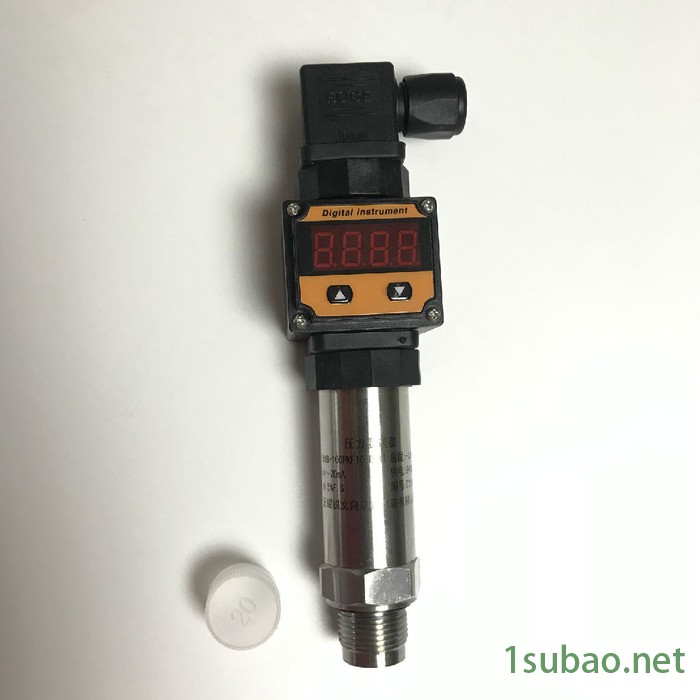 水厂供水高精度压力变送器 带数显扩散硅压力变送器精小型4-20mA压力传感器小巧型压力变送器图3