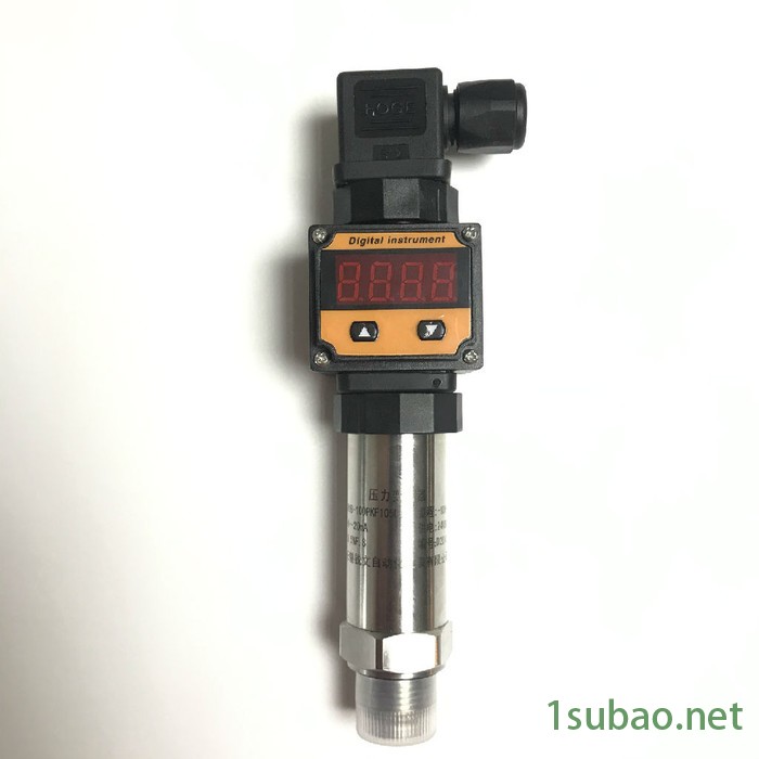 水厂供水高精度压力变送器 带数显扩散硅压力变送器精小型4-20mA压力传感器小巧型压力变送器图2