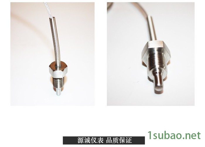 源诚WZP-035热电阻进口高精度A级不锈钢防水  热电阻pt100温度传感器螺纹探头     wzp-291变送器模块图3