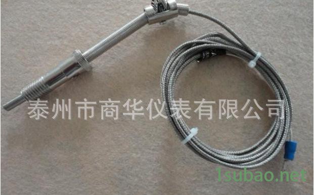 PT100温度传感器 WZP-01 压簧式热电阻图2