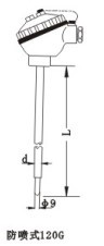 KAIGE/凯歌WZP系列 天长热电偶 天长热电阻 Pt100温度传感器WZP-231/230装配式固定螺纹电热偶图2