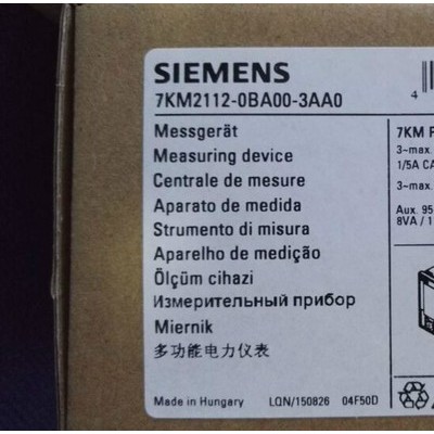 siemens/西门子 PAC3200电力仪表