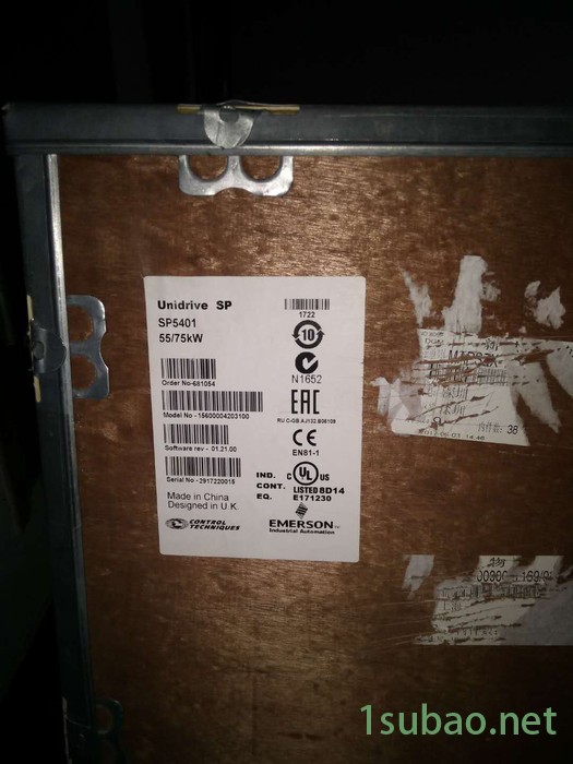 艾默生尼得科CT变频器SP5402 75KW 380V 全新原装原厂驱动器图4