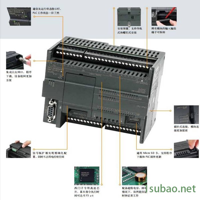 6SN1118-0NH11-0AA1 ，西门子紧凑型异步电机 逆变器 控制模块 2轴调节抽拉部件  西门子工程伺服变频器图8