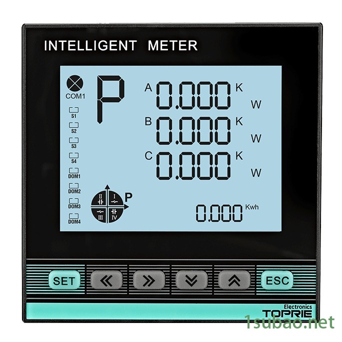 【拓普瑞】电力仪表 多功能电力仪表 智能能电力仪表 可同时测28个电参数多功能电力仪表图5