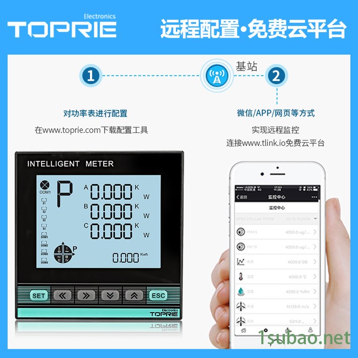 【拓普瑞】电力仪表 多功能电力仪表 智能能电力仪表 可同时测28个电参数多功能电力仪表图4