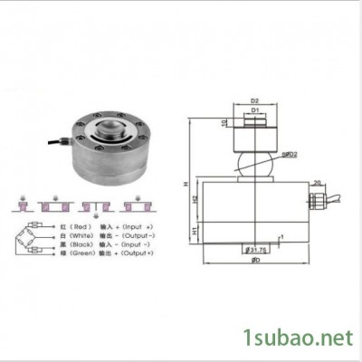 货源供应LC202高精度微型压力传感器 工业合金钢称重传感器