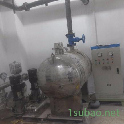 无负压供水设备,变频柜一控二,水泵电机功率2.2KW ,ABB变频器,水泵变频控制柜质量好,水泵采用不锈钢水泵图3