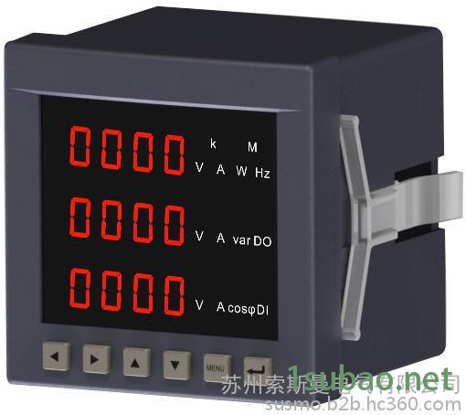 SUSMO索斯曼  SSMD 多功能表  高性能的电力仪表 多功能电力仪表有着极高的性价比，可以直接取代常规电力变送器图3