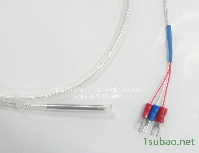PT100温度传感器 铁氟龙热电偶 PT100感温探头线 PT100热电偶图3
