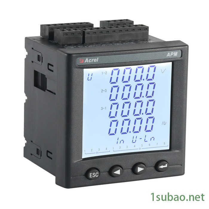 安科瑞APM800网络电力仪表 多功能电表 高精度电能表 RS485通讯 支持SD卡扩展记录图2