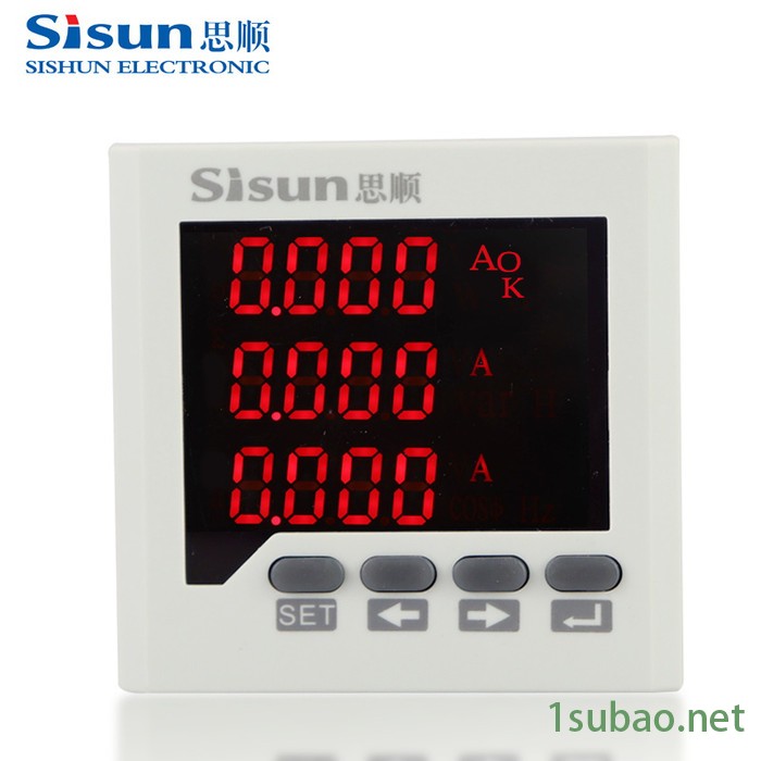 sisun/思顺PA100-9S4 三相智能电力仪表图3