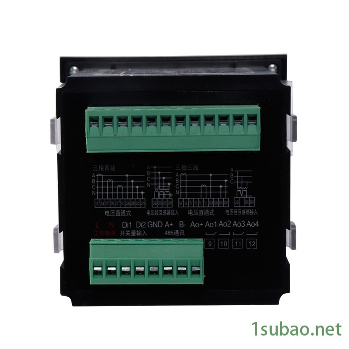 晶橙JC-163D 三相多功能仪表三相多功能网络电力仪表智能型数显表带RS485通讯，可调可清零图5