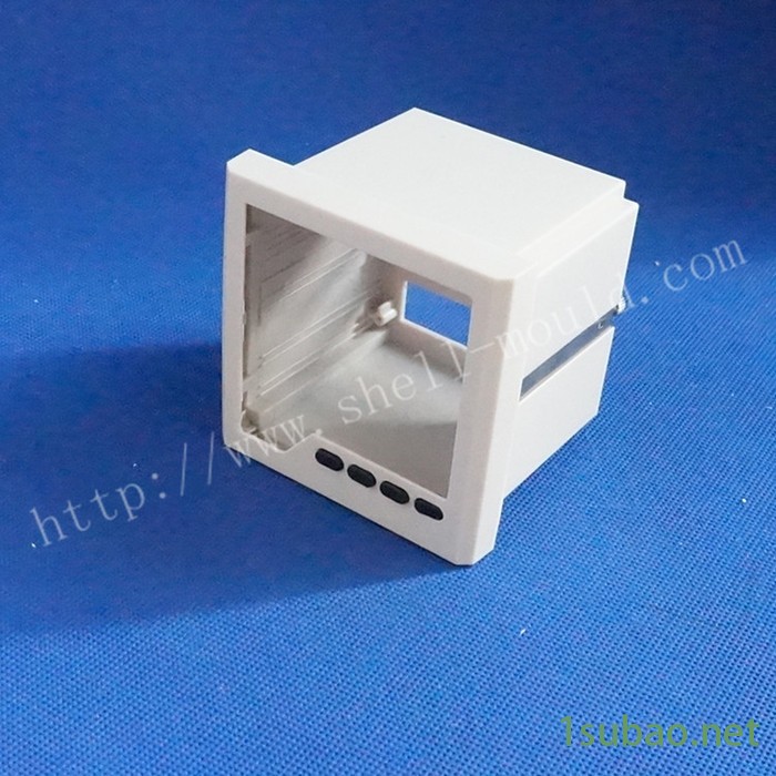 精钢** 96型数显柜装仪表外壳 方形塑料壳体 5-12-4配透明镜片 电力仪表 电能表壳图3