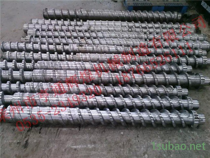 【亨通辉煌】塑料造粒机螺杆料筒 挤出机螺栓机筒 再生料专用配件图2